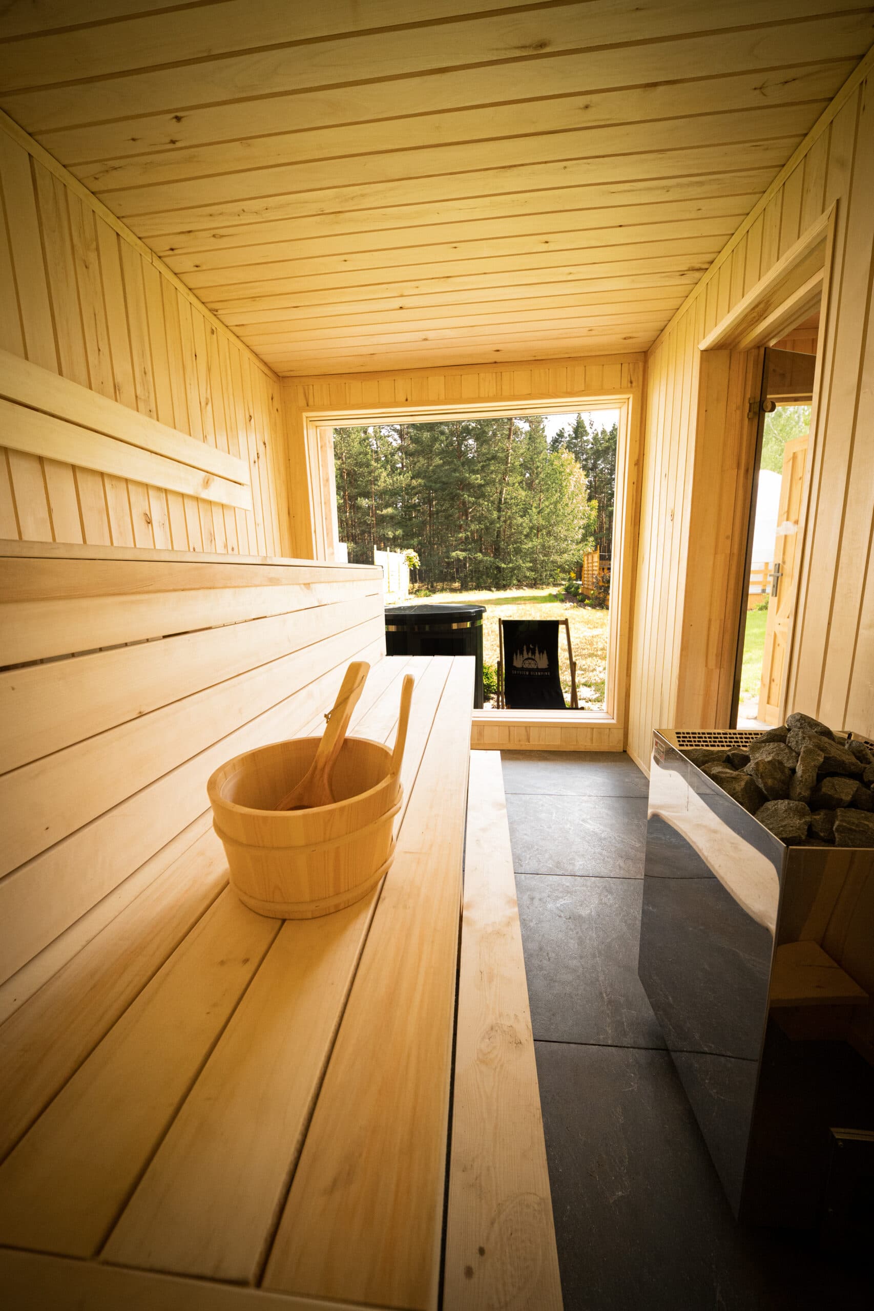 Sauna w Leśnym SPA
